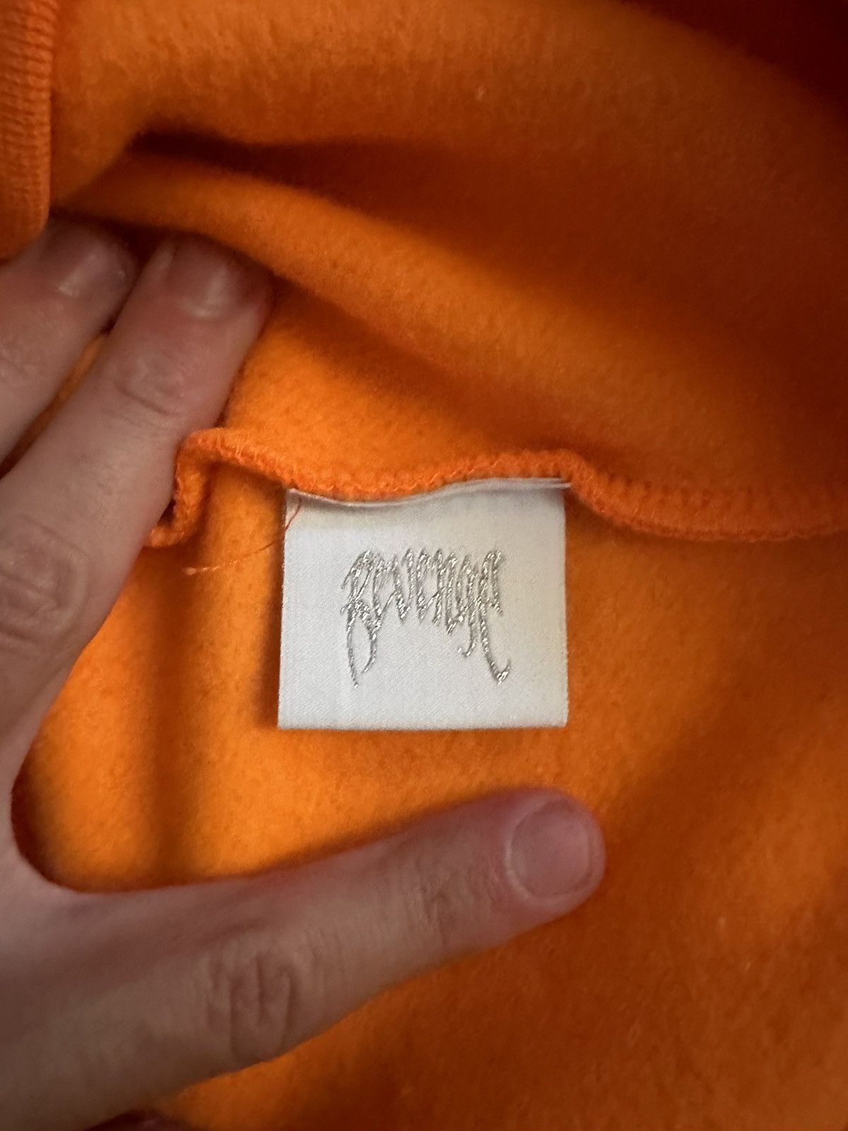 Revenge Revenge Orange Basic Hoodie Size US M / EU 48-50 / 2 - 4 Thumbnail