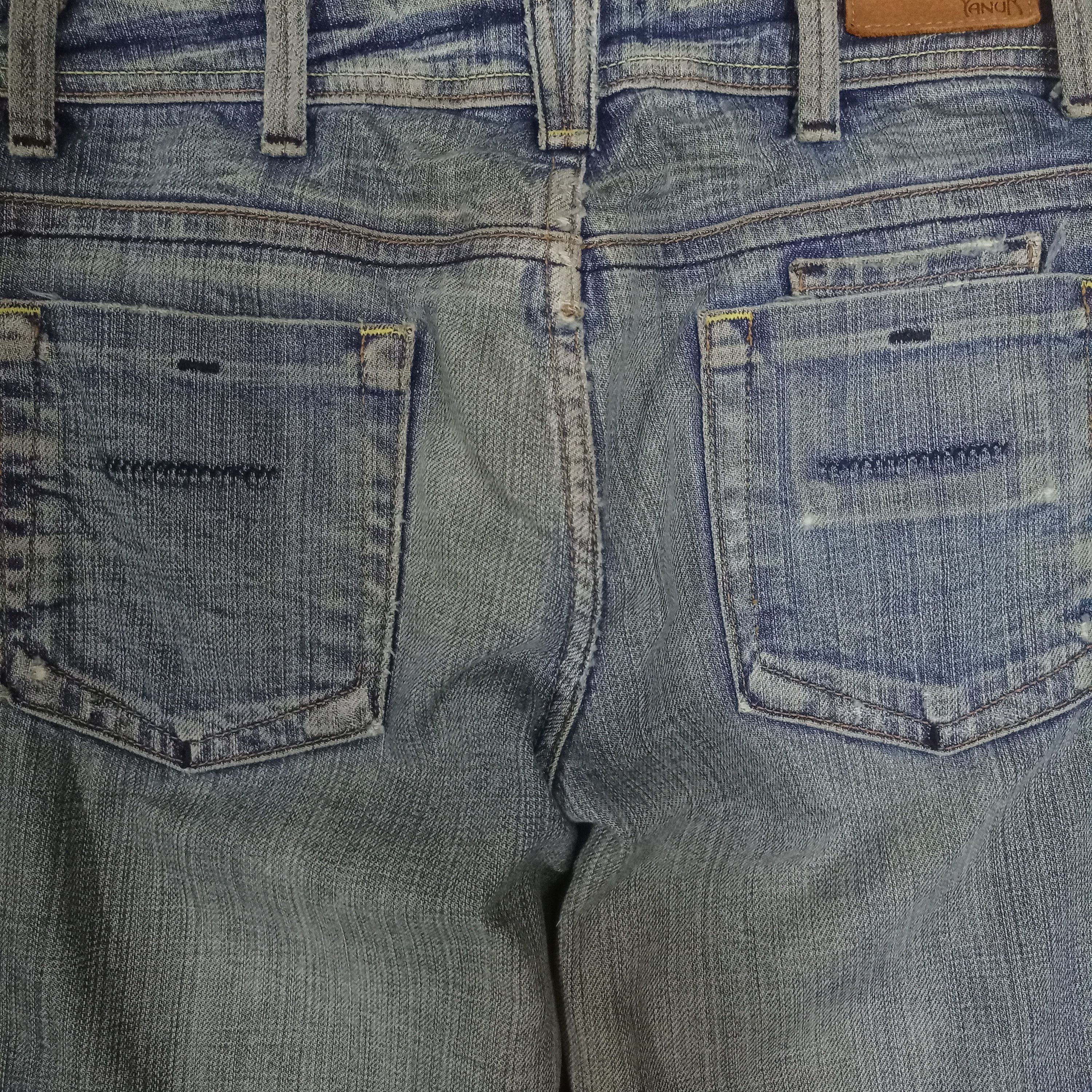 Japanese Brand Vintage Japanese Brand Distressed Style Flare Jeans Size 28" / US 6 / IT 42 - 7 Thumbnail