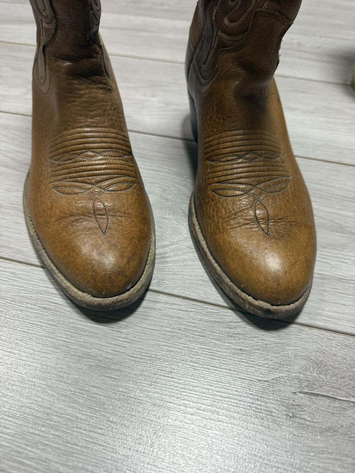 Dan Post Dan Post Boots Men's Size 8.5 Western Leather GUIDI STYLE Size US 8.5 / EU 41-42 - 5 Thumbnail