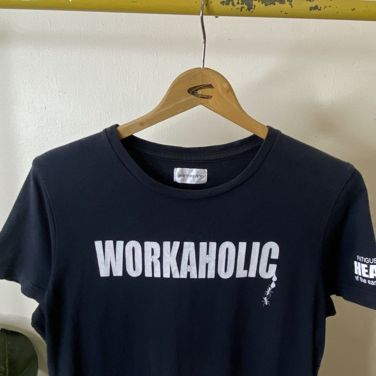 Boycott Boycott Workaholic T Shirt Size US S / EU 44-46 / 1 - 2 Thumbnail
