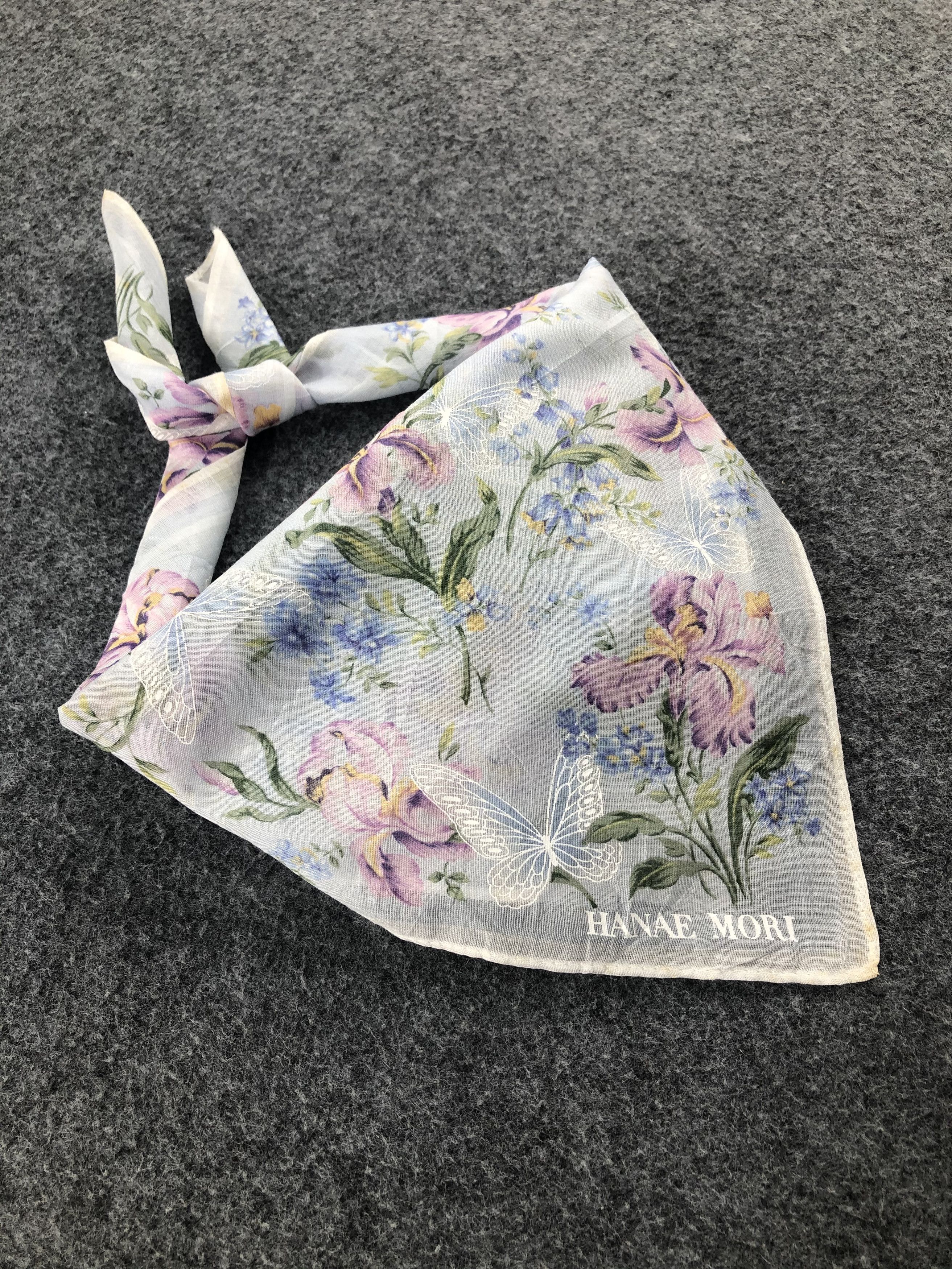 Hanae Mori × Vintage Hanae Mori Handkerchief / Bandana / Neckerchief Size ONE SIZE - 2 Thumbnail