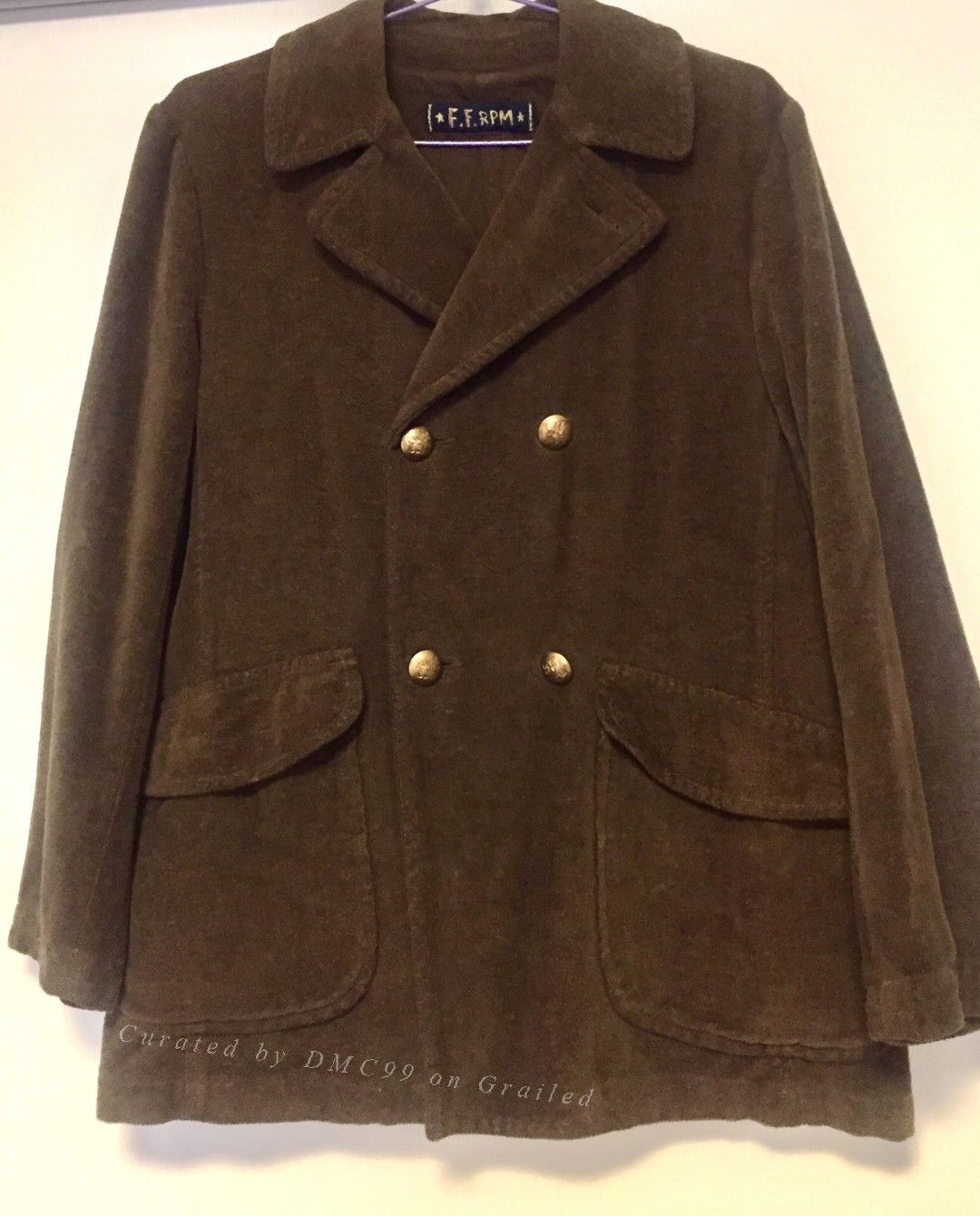 45rpm 45RPM Navy P-Coat Short Brown Size US M / EU 48-50 / 2 - 1 Thumbnail