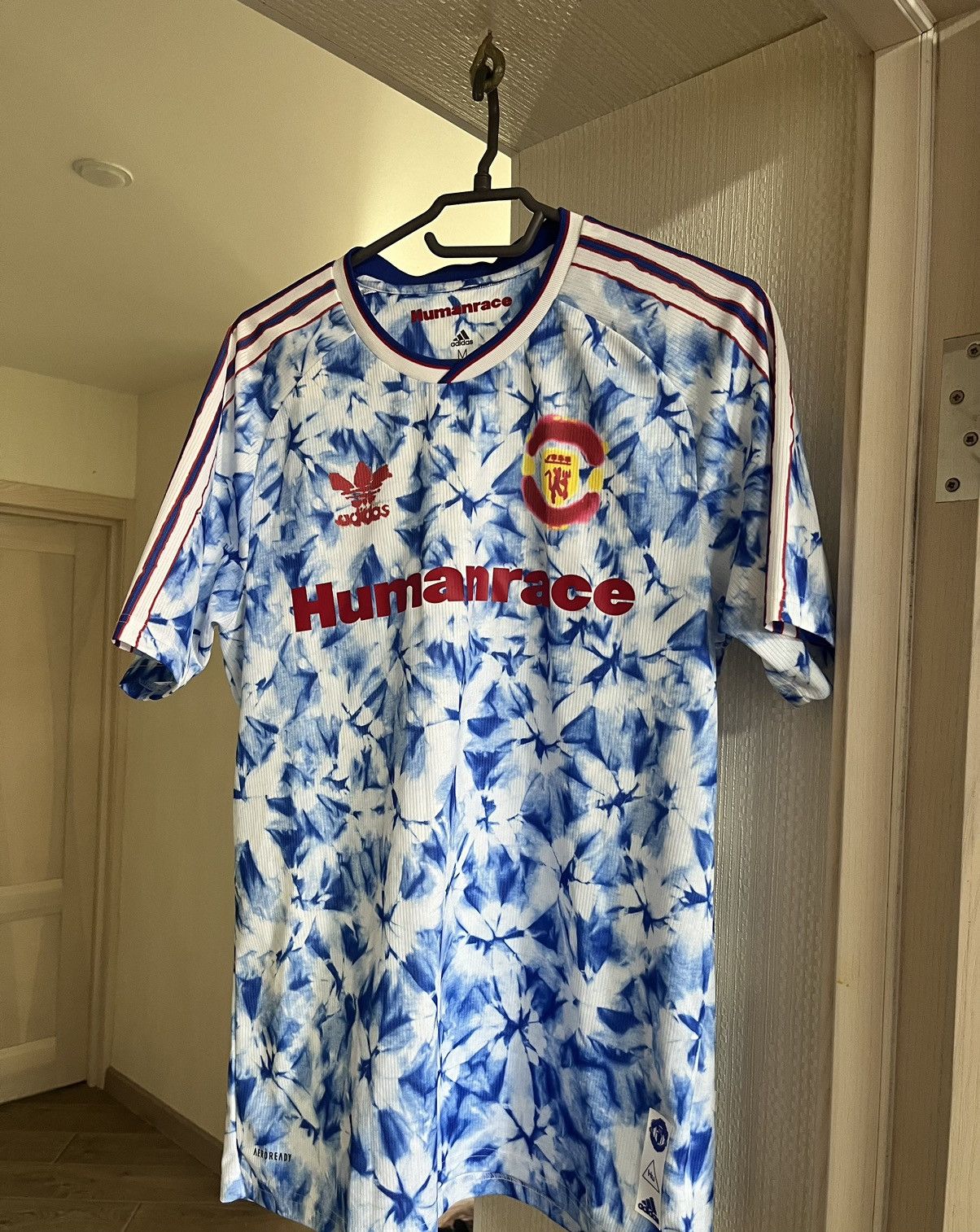 Adidas sample Humanrace Manchester United Jersey