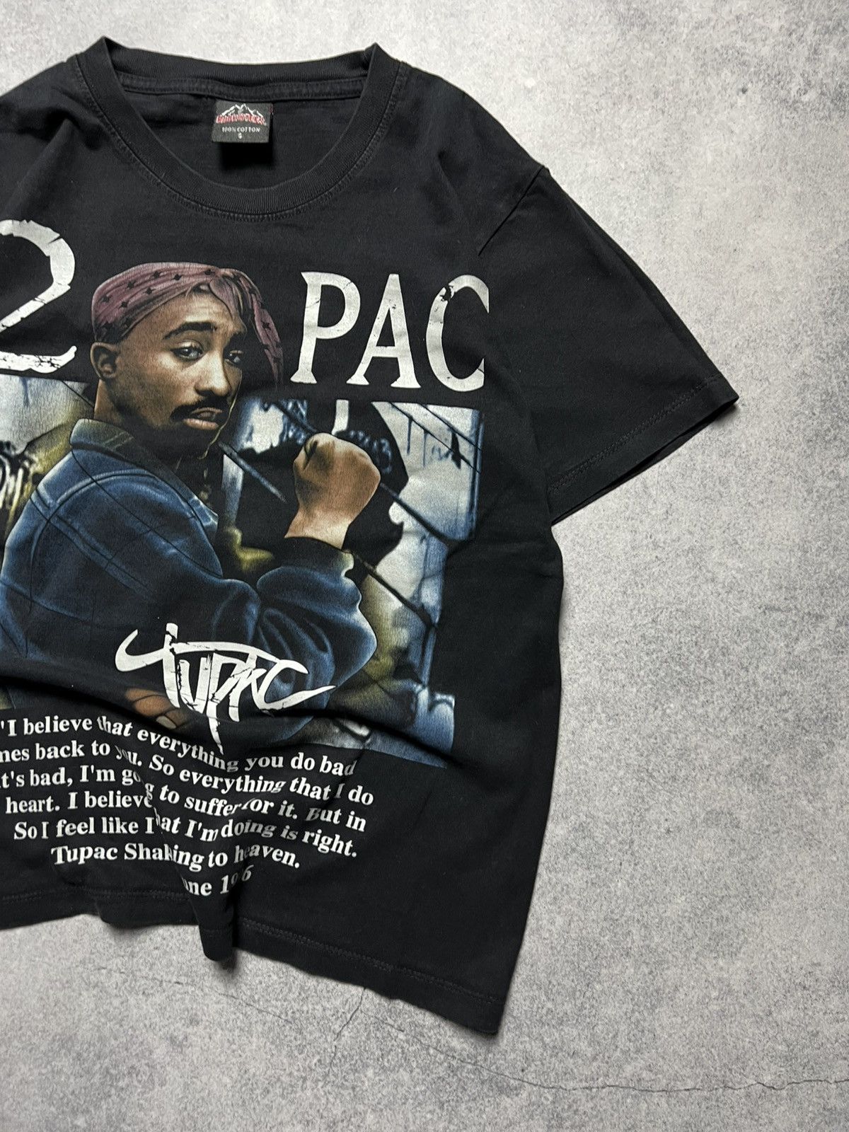 Band Tees Vintage 2PAC Memoriable 1996 Y2K Rap Band Tee Shirt Size M / US 6-8 / IT 42-44 - 3 Thumbnail