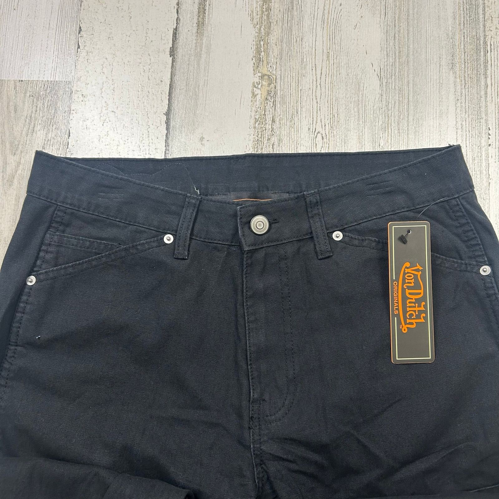 Von Dutch Von Dutch Double Knee Carpenter Black Pants Brand New Unworn Size US 32 / EU 48 - 4 Thumbnail
