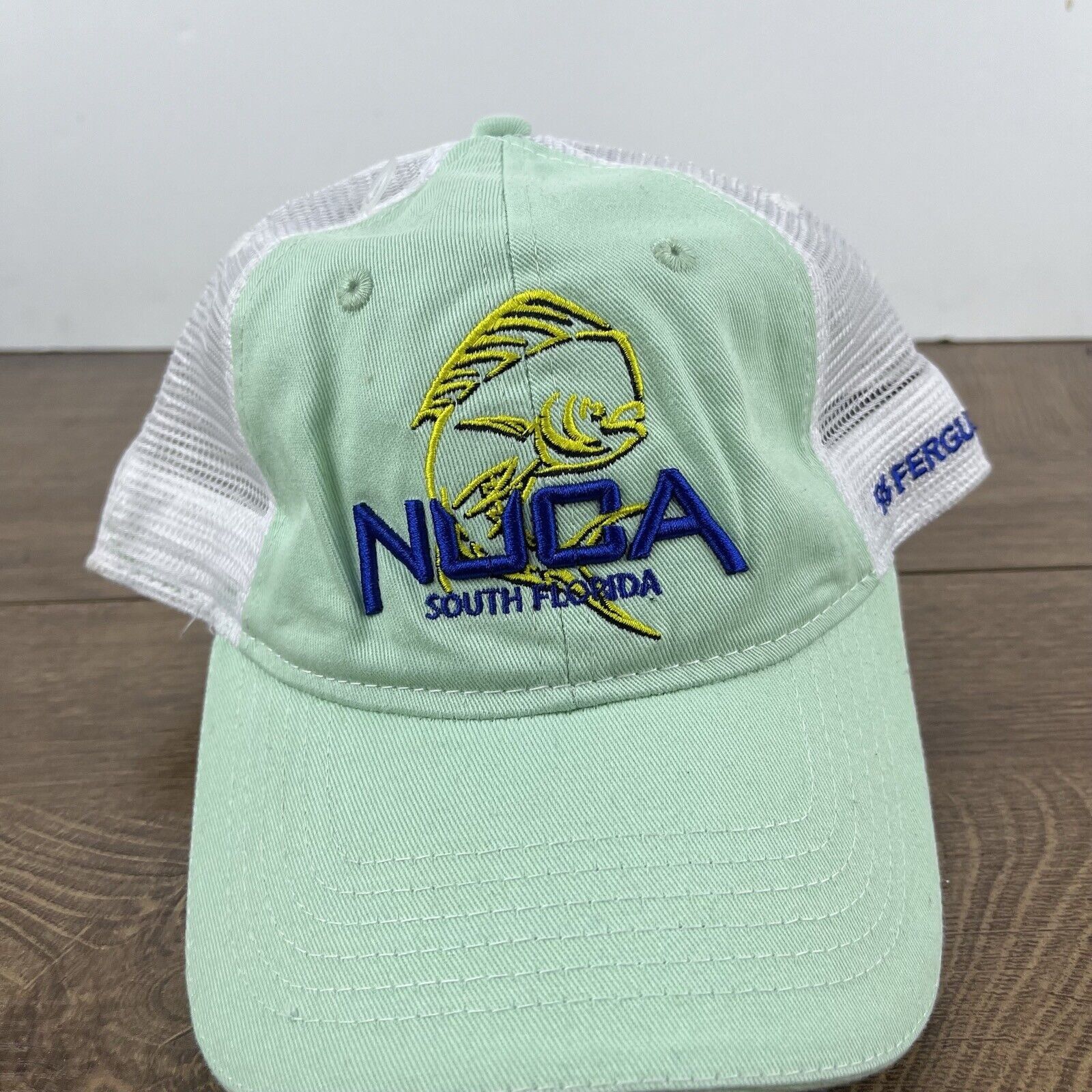 Other NUCA South Florida Hat Adjustable Hat Teal Blue Adjustable H Size ONE SIZE - 5 Thumbnail