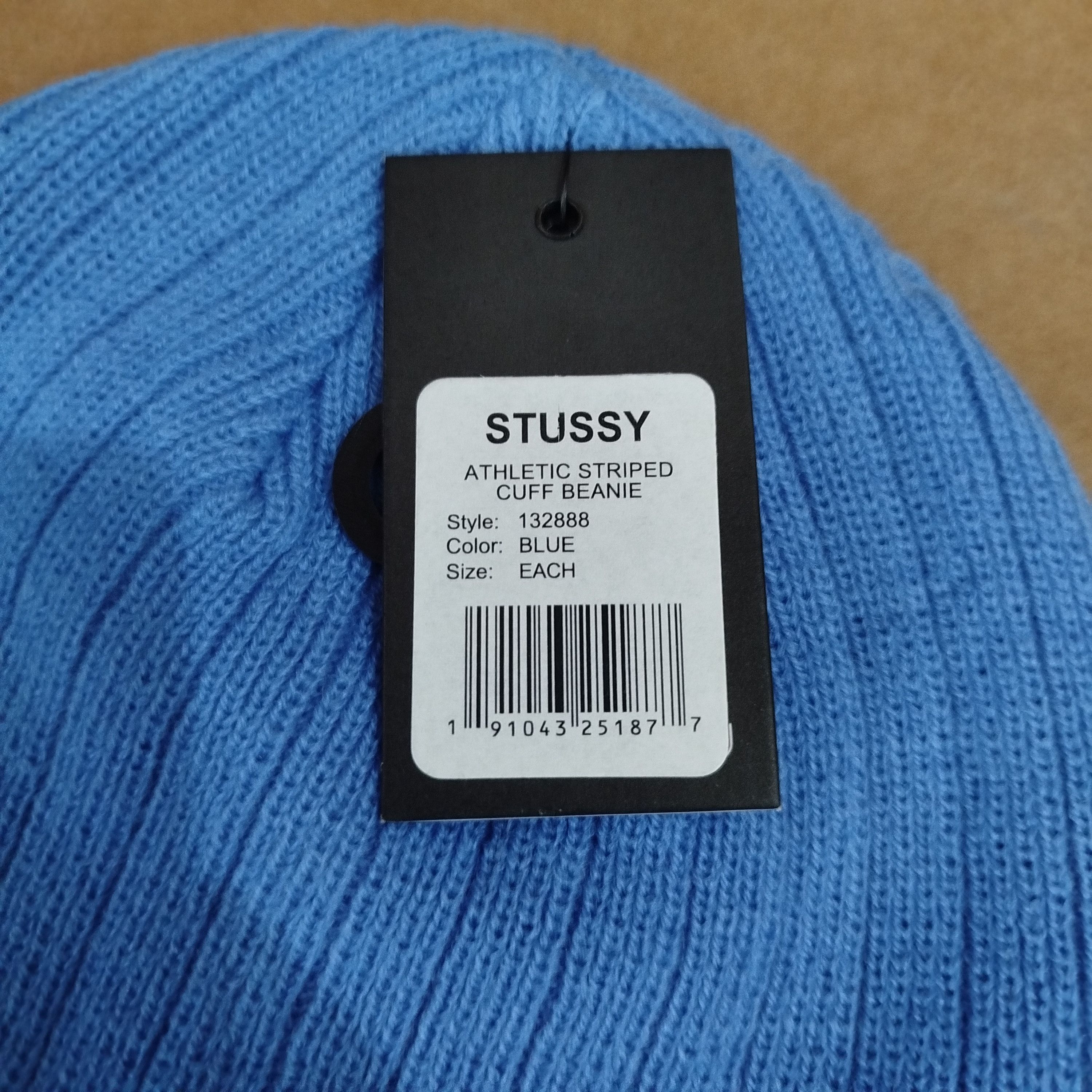 Stussy STUSSY ATHLETIC STRIPED CUFF BEANIE Size ONE SIZE - 3 Thumbnail