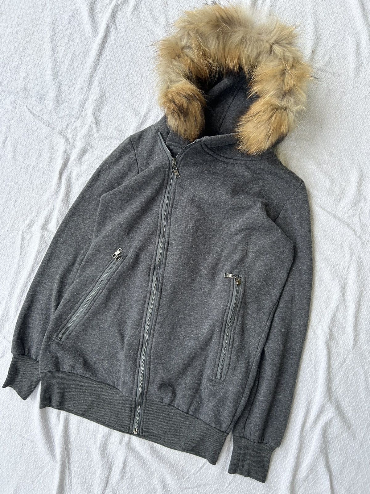 If Six Was Nine × Japanese Brand × Le Grande Bleu (L.G.B.) 💸BINDINGOFFER💸Asymmetrical fur hoodie style Ifsixwasnine lgb Size US M / EU 48-50 / 2 - 4 Thumbnail