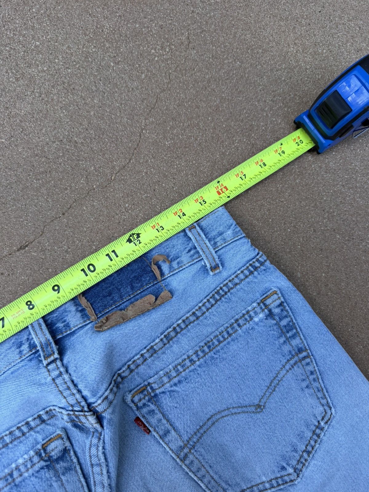 Levi's Vintage 90s Levis 501xx Buttonfly Straight Denim Jeans 31x29 Size US 31 - 9 Thumbnail