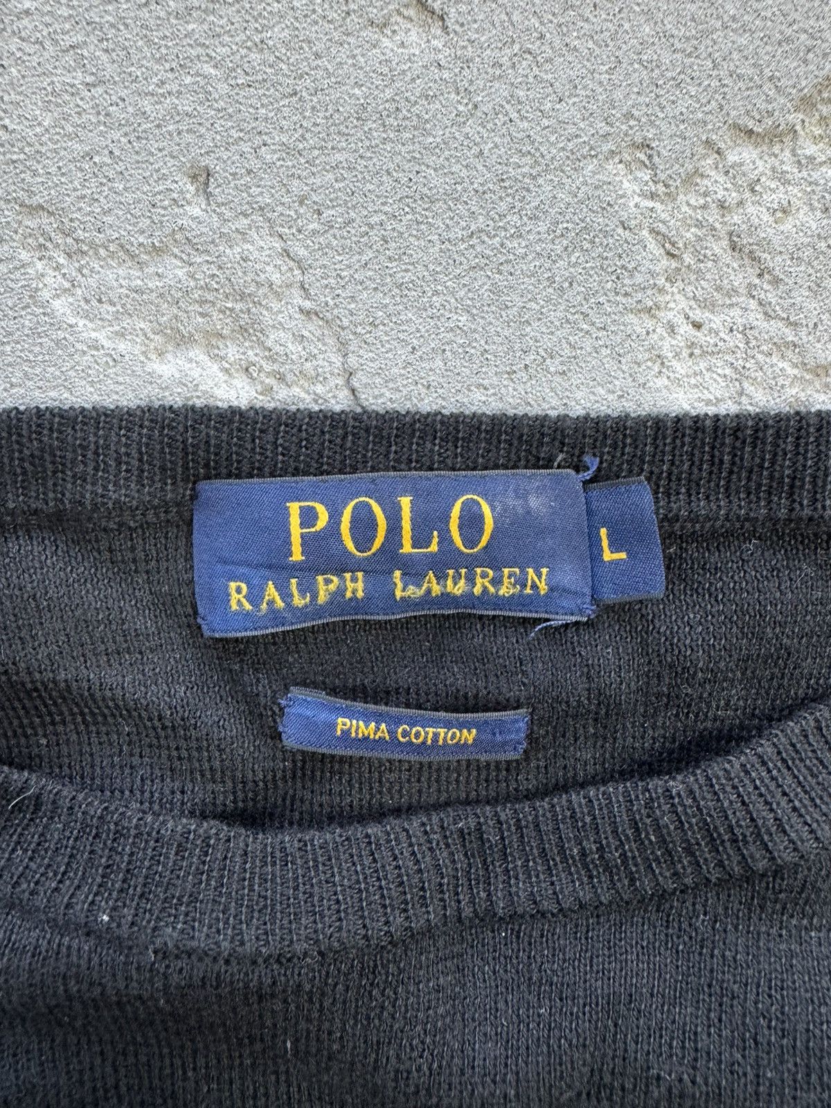 Polo Ralph Lauren × Ralph Lauren × Vintage 90S RALPH LAUREN VINTAGE OLD MONEY KNIT STRIPED SWEATER Size US L / EU 52-54 / 3 - 5 Thumbnail