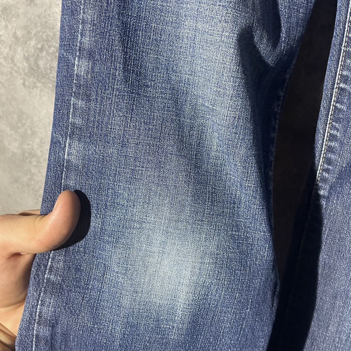 Evisu × Puma Vintage Evisu x Puma Baggy Blue Denim Jeans Y2K Rare Hype Size 30" / US 8 / IT 44 - 18 Thumbnail