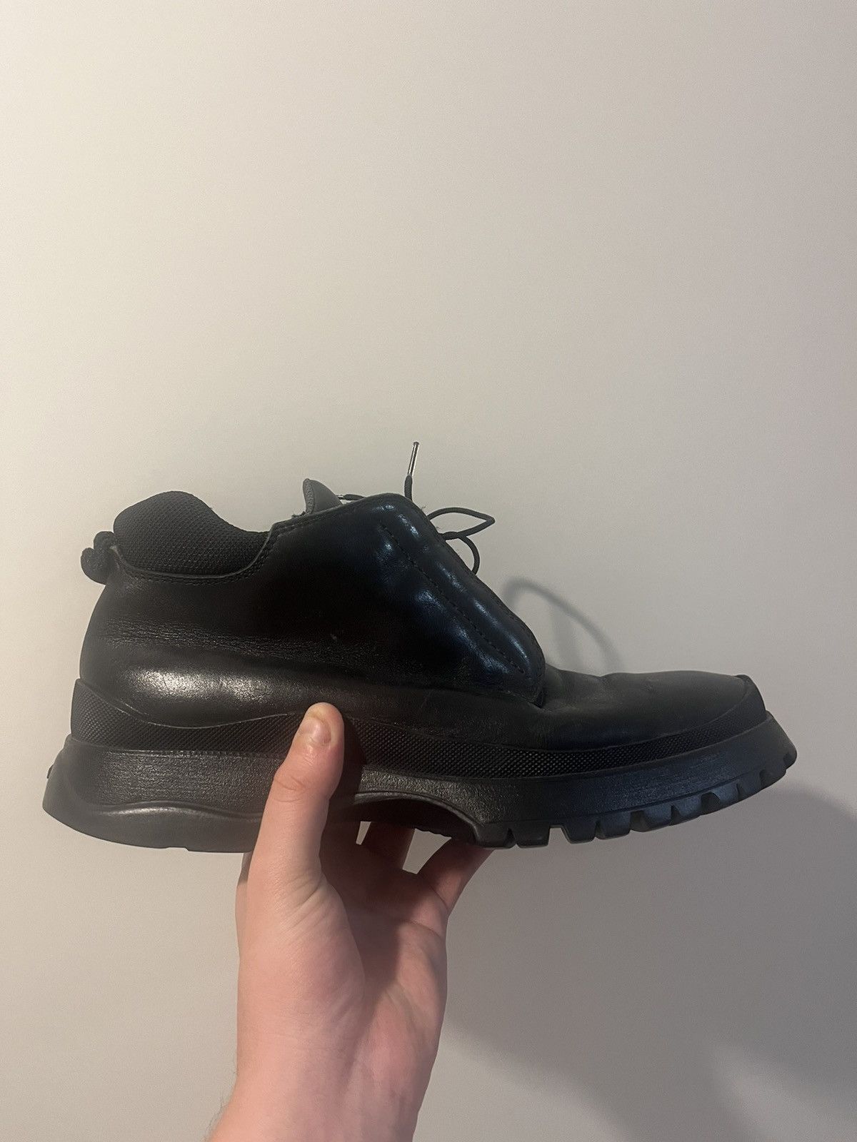 Prada vibram boots clearance