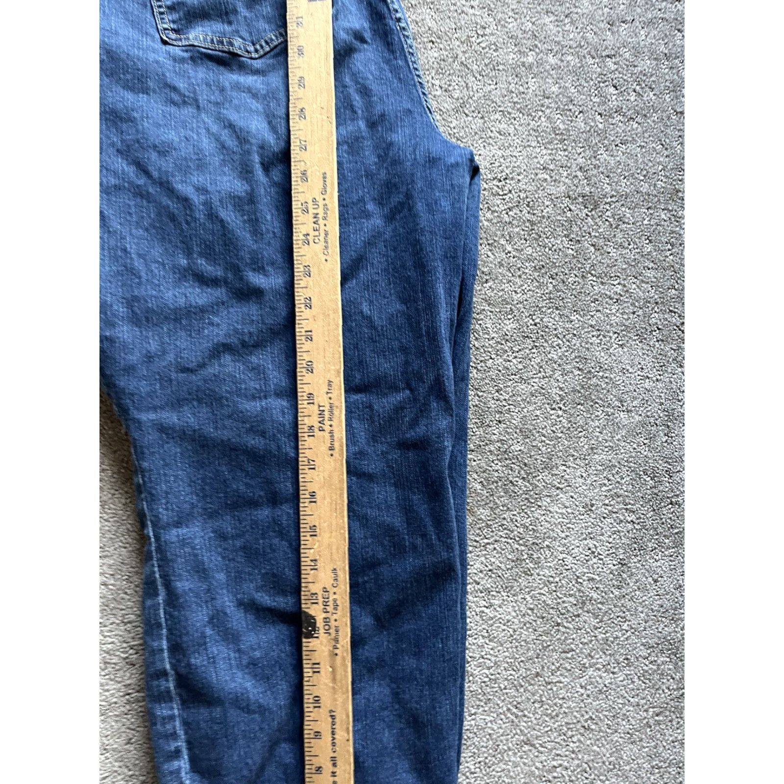 Torrid VINTAGE Torrid Jeans Skinny Mid Rise Dark Wash Zip Leg Blue Plus Sz 26R 25 in Inseam Cotton Blend Denim Women (Shaping, Stretch) Size ONE SIZE - 6 Thumbnail
