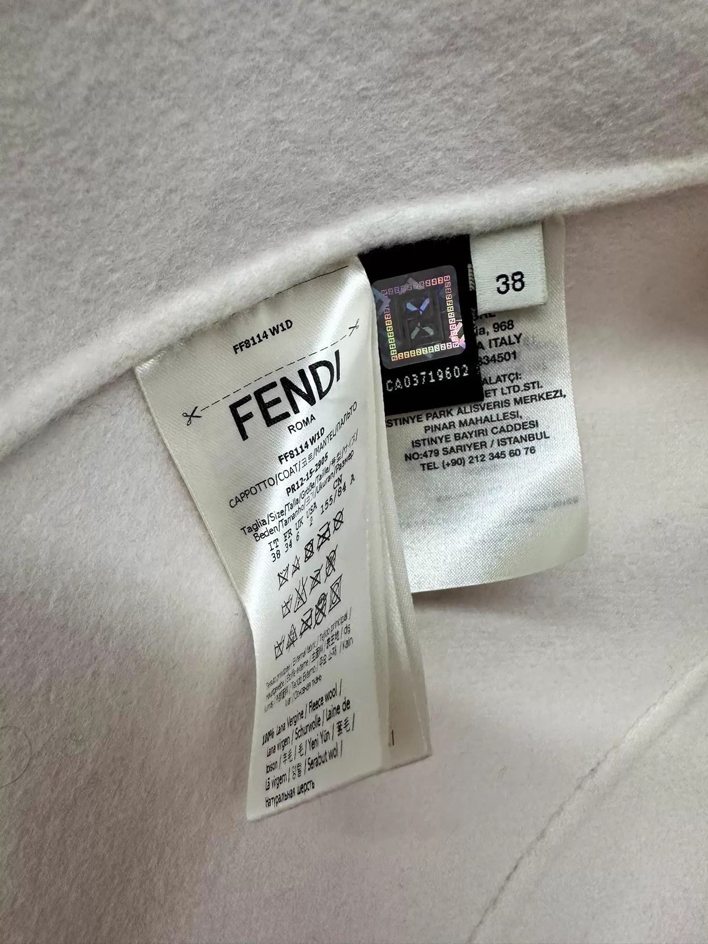 Fendi Fendi Women's Cloak Coat 38 Size XS / US 0-2 / IT 36-38 - 7 Thumbnail