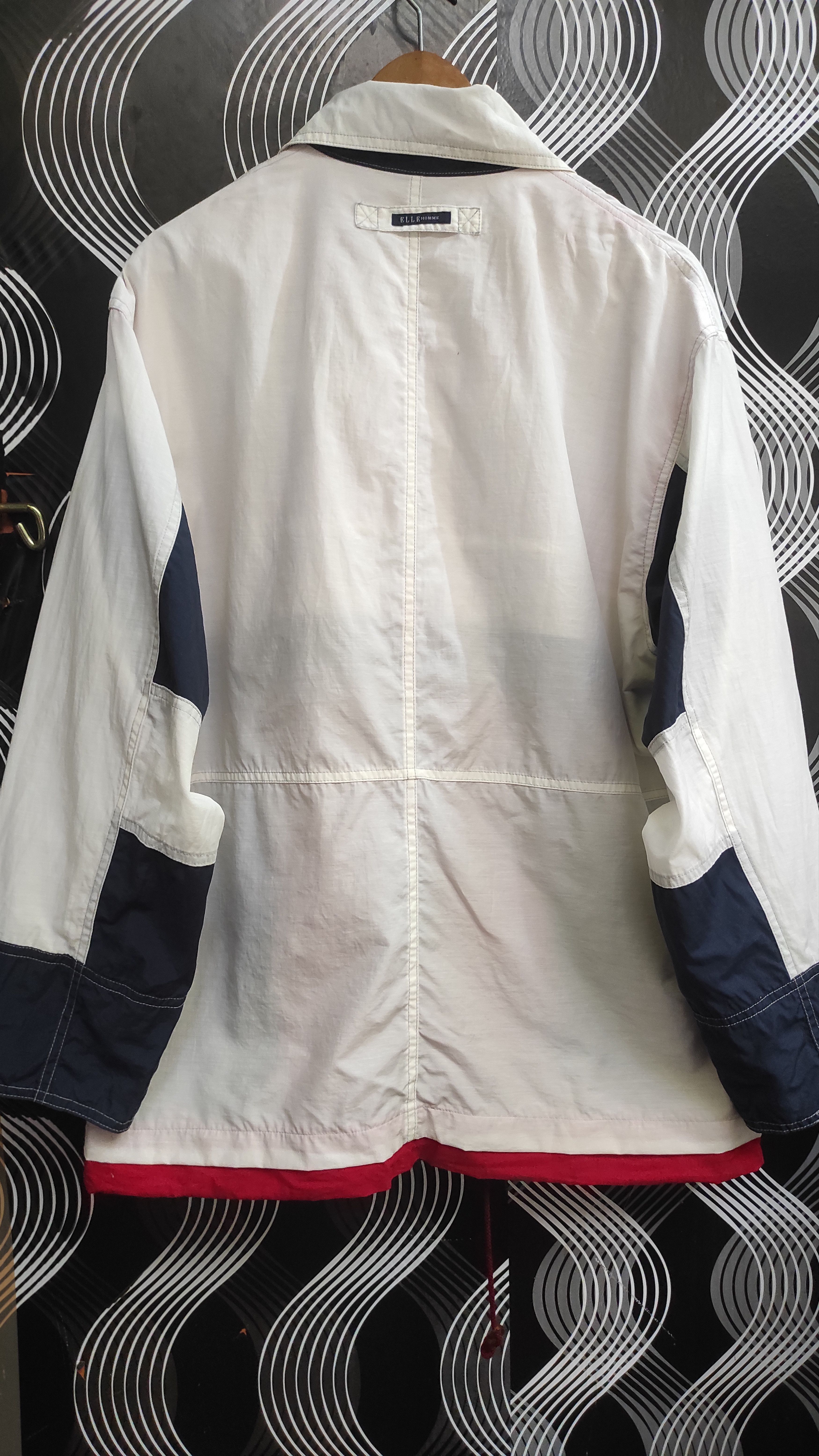 Japanese Brand × Vintage Vintage Elle home paris windbreaker jacket Size US XL / EU 56 / 4 - 3 Thumbnail