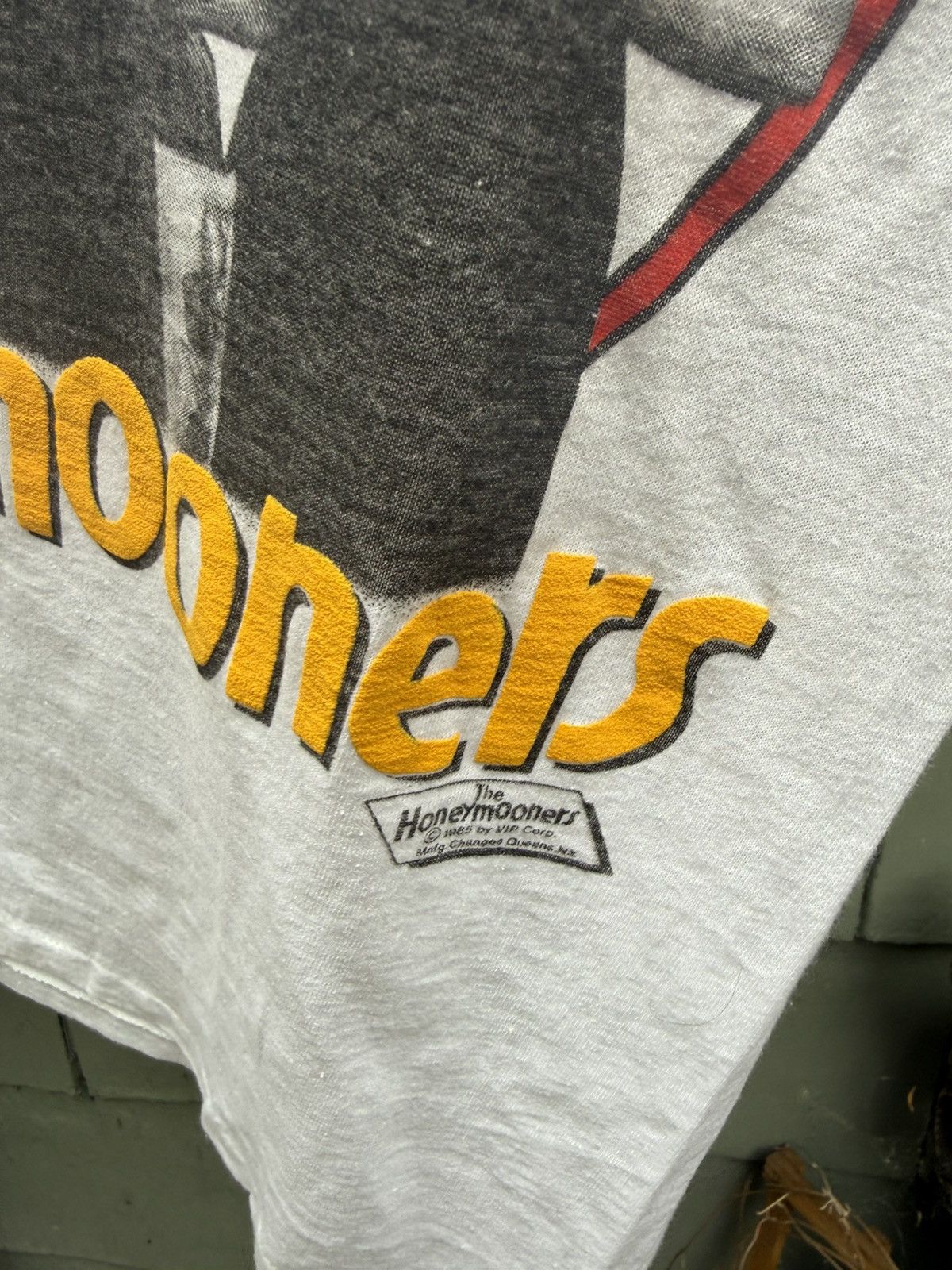 Vintage Vintage paper thin honeymooners tee screen stars 80s Size US L / EU 52-54 / 3 - 6 Thumbnail