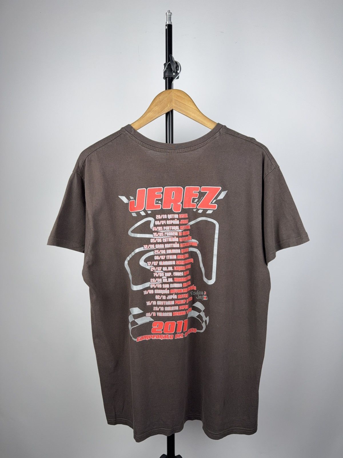 Other Vintage 2011 Jerez Racing T-Shirt Motorcycle GP Spain Moto Size US XL / EU 56 / 4 - 6 Thumbnail