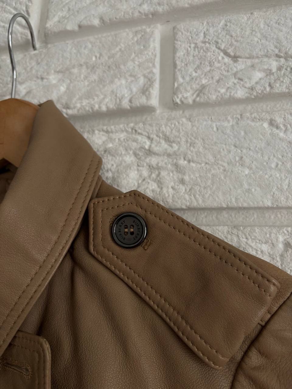 Burberry Burberry Leather Jacket 🤎new collection Size S / US 4 / IT 40 - 18 Thumbnail