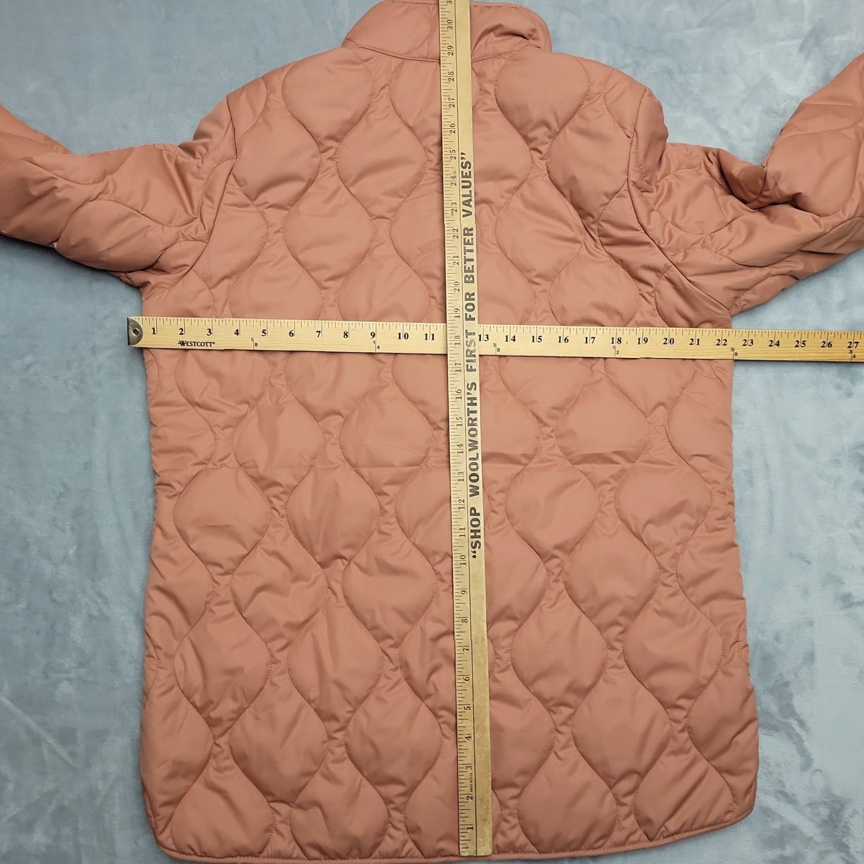 Vintage 32 Degrees Heat Jacket Womens M Pink Quilted Puffer Coat Outdoor Lightweight Wind-Resistant Pockets Snap Closure Size M / US 6-8 / IT 42-44 - 7 Thumbnail