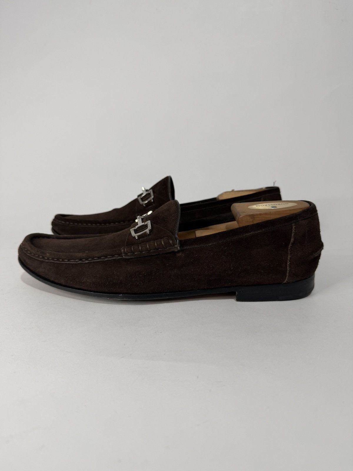 Gucci Gucci Brown Suede Horsebit Loafers Size 7.5 UK/ 8.5 US Size US 8.5 / EU 41-42 - 1 Thumbnail