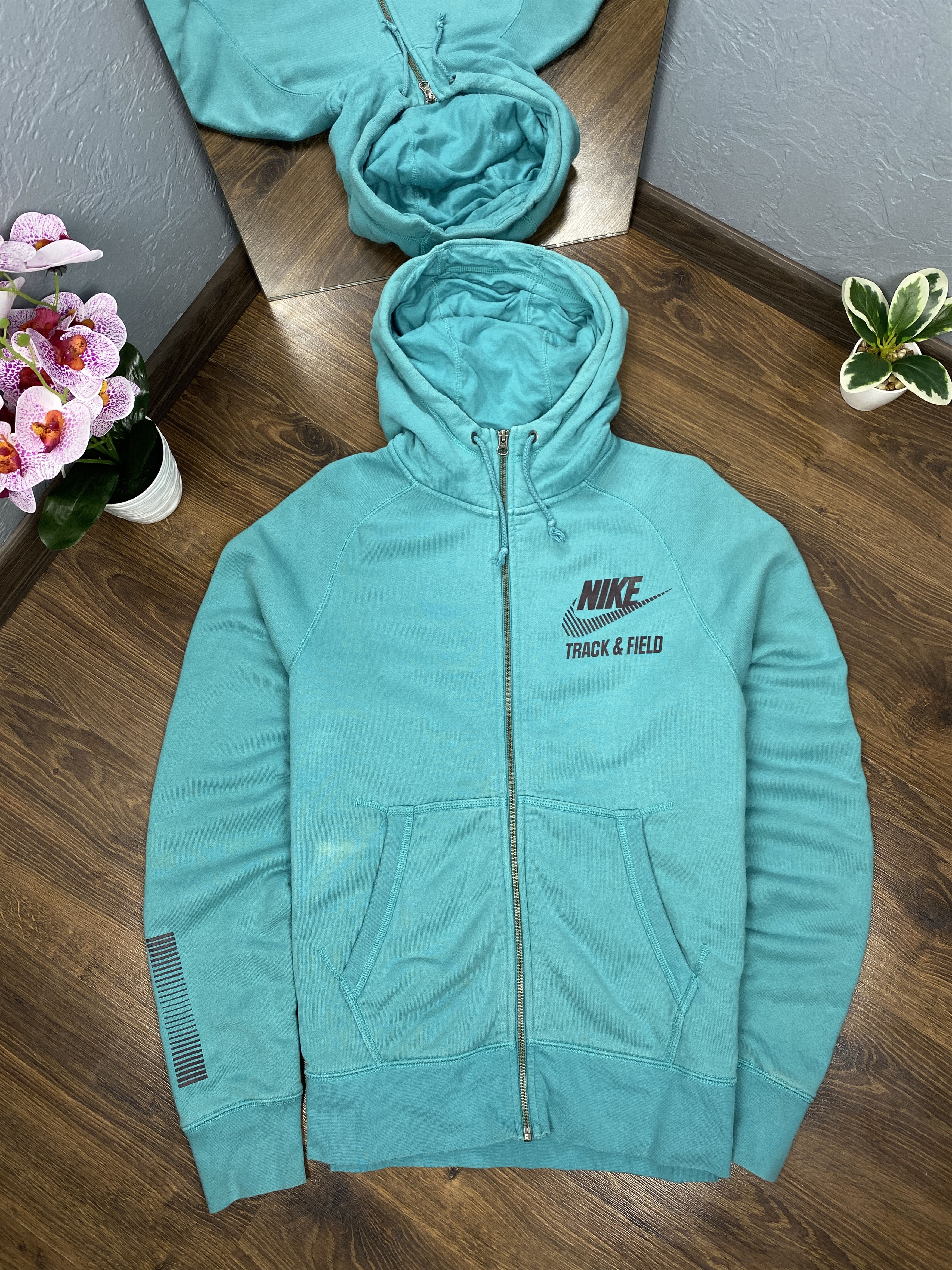 Nike × Vintage Nike Track & Field vintage zip hoodie y2k Size US M / EU 48-50 / 2 - 4 Thumbnail