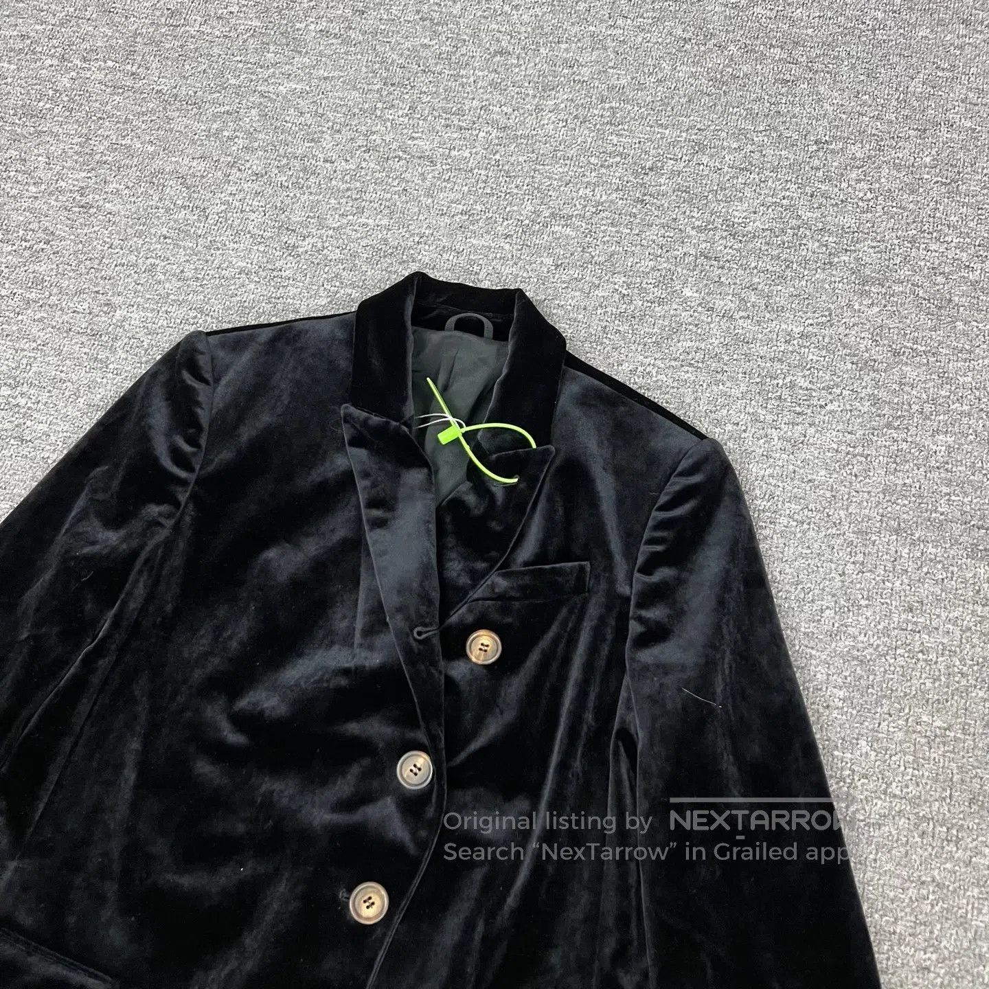 Brunello Cucinelli Brunello Cucinelli Black velvet suit jacket| Size L / US 10 / IT 46 - 3 Thumbnail