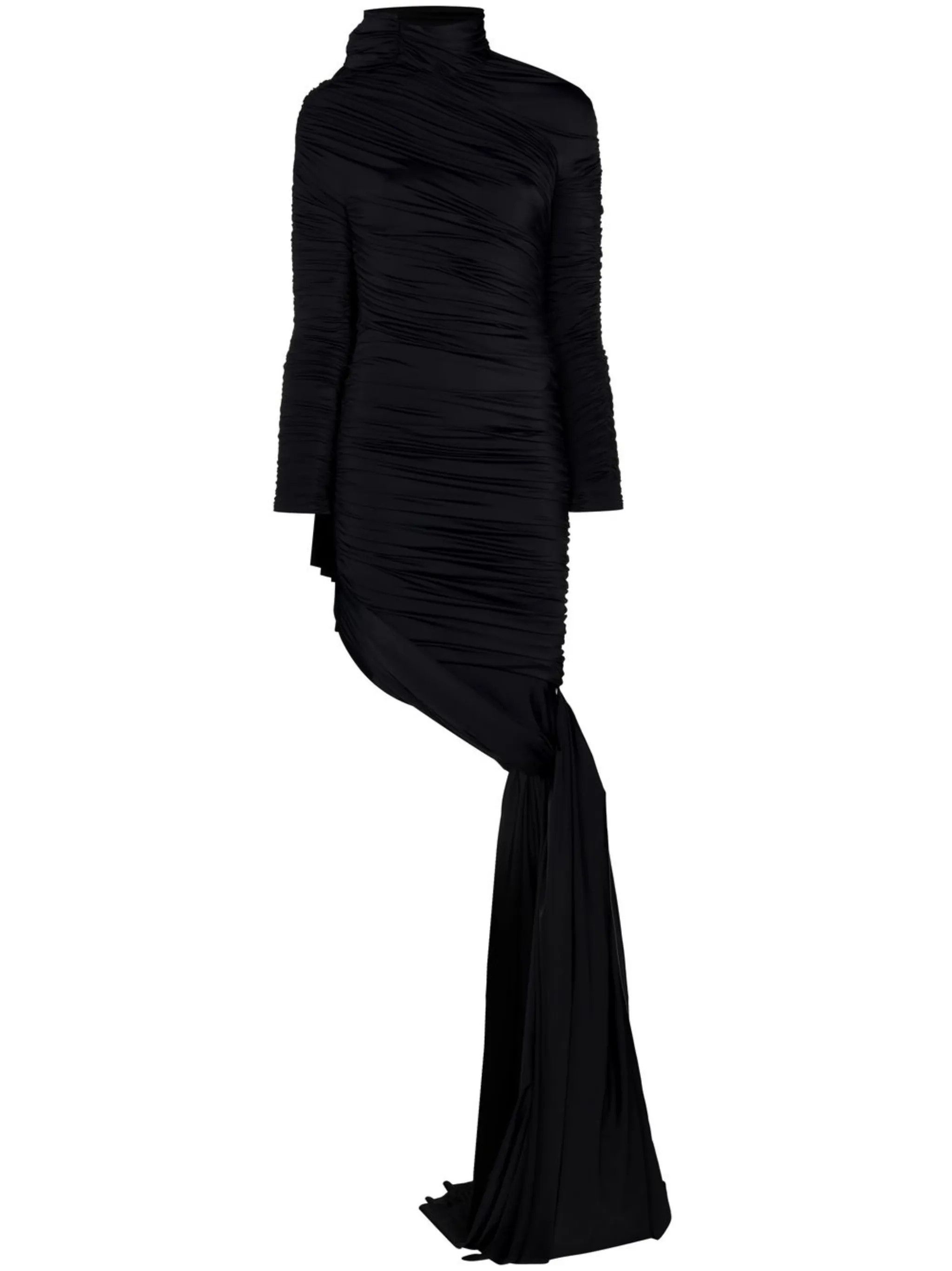 Balenciaga Twisted Knot Maxi Dress Size S / US 4 / IT 40 - 2 Thumbnail