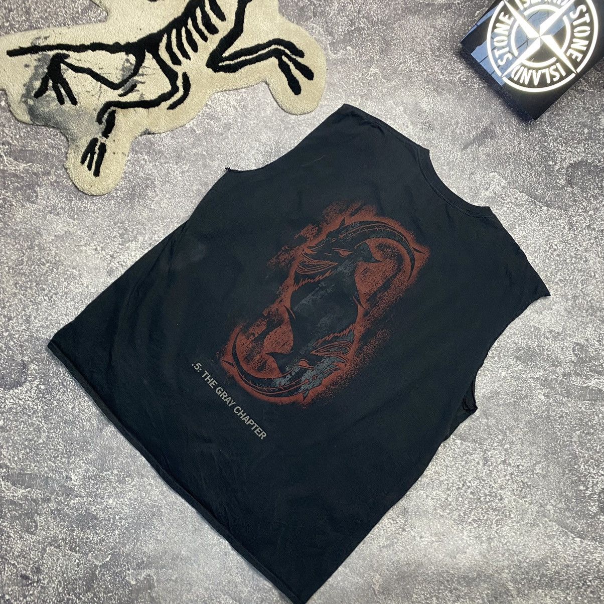 Band Tees Vintage Slipknot The Gray Chapter 2017 big logo sleeveless Size US XXL / EU 58 / 5 - 4 Thumbnail