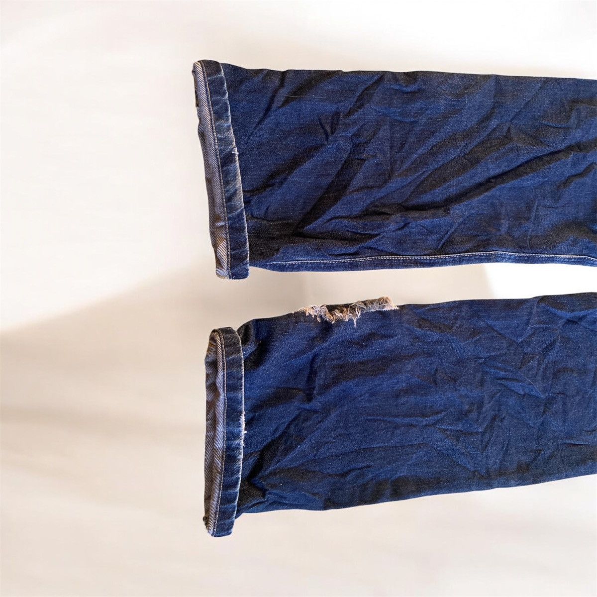 If Six Was Nine Distressed Mr Lee Rider GRIPPER ZIPPER Size US 30 / EU 46 - 9 Thumbnail