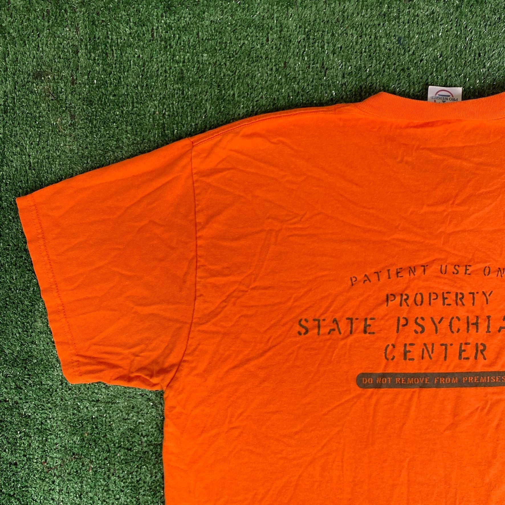 Delta Vintage Y2K Crazy Humor Shirt Insane Rehab Funny Punk Tee Size US L / EU 52-54 / 3 - 6 Thumbnail