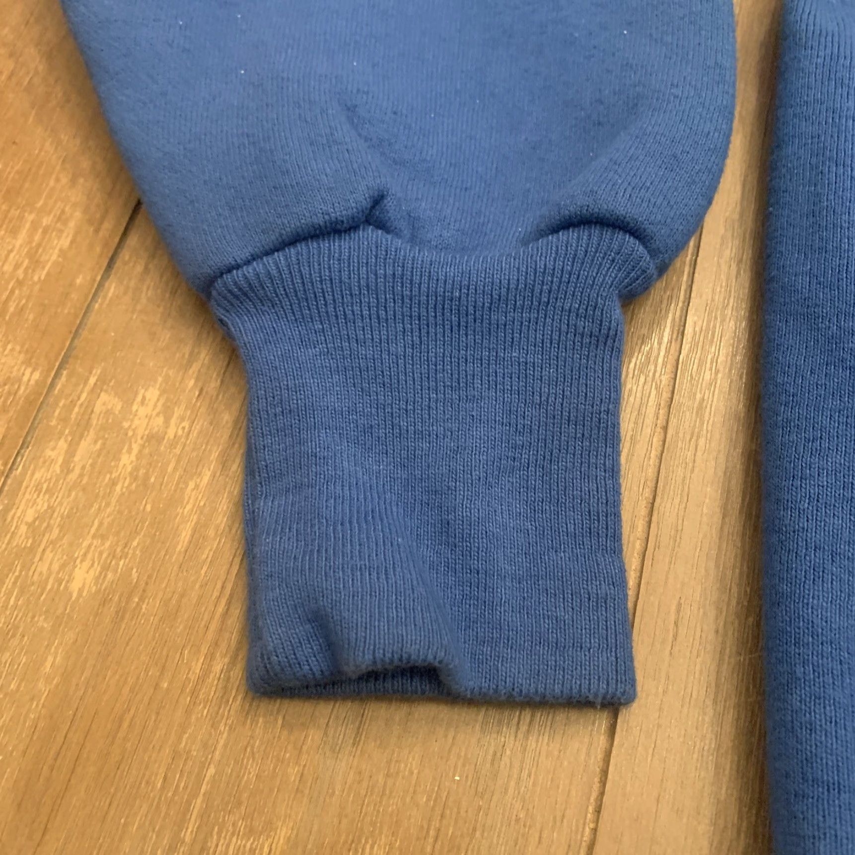 Vintage VINTAGE Oshkosh B'Gosh Reverse Weave Sweatshirt Adult Medium Blue Fleece Pullover 90s Mens Size US M / EU 48-50 / 2 - 4 Thumbnail