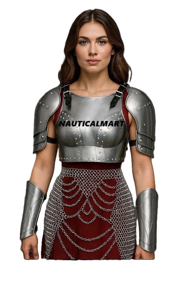 Other Lady Warrior Pauldrons,Gorget, Size ONE SIZE - 1 Thumbnail
