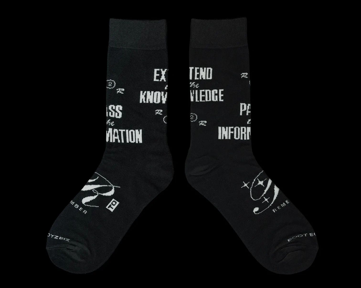 Boot Boyz Biz BOOT BOYZ BIZ Remember to Remember SOCKS Size ONE SIZE - 4 Thumbnail