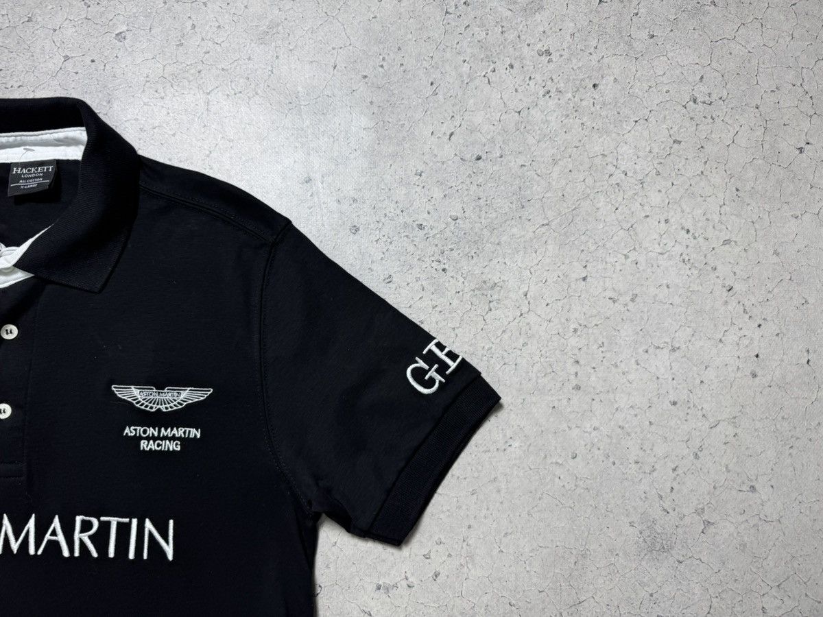 Hackett Hackett Aston Martin Racing Black Polo Shirt Size US S / EU 44-46 / 1 - 2 Thumbnail