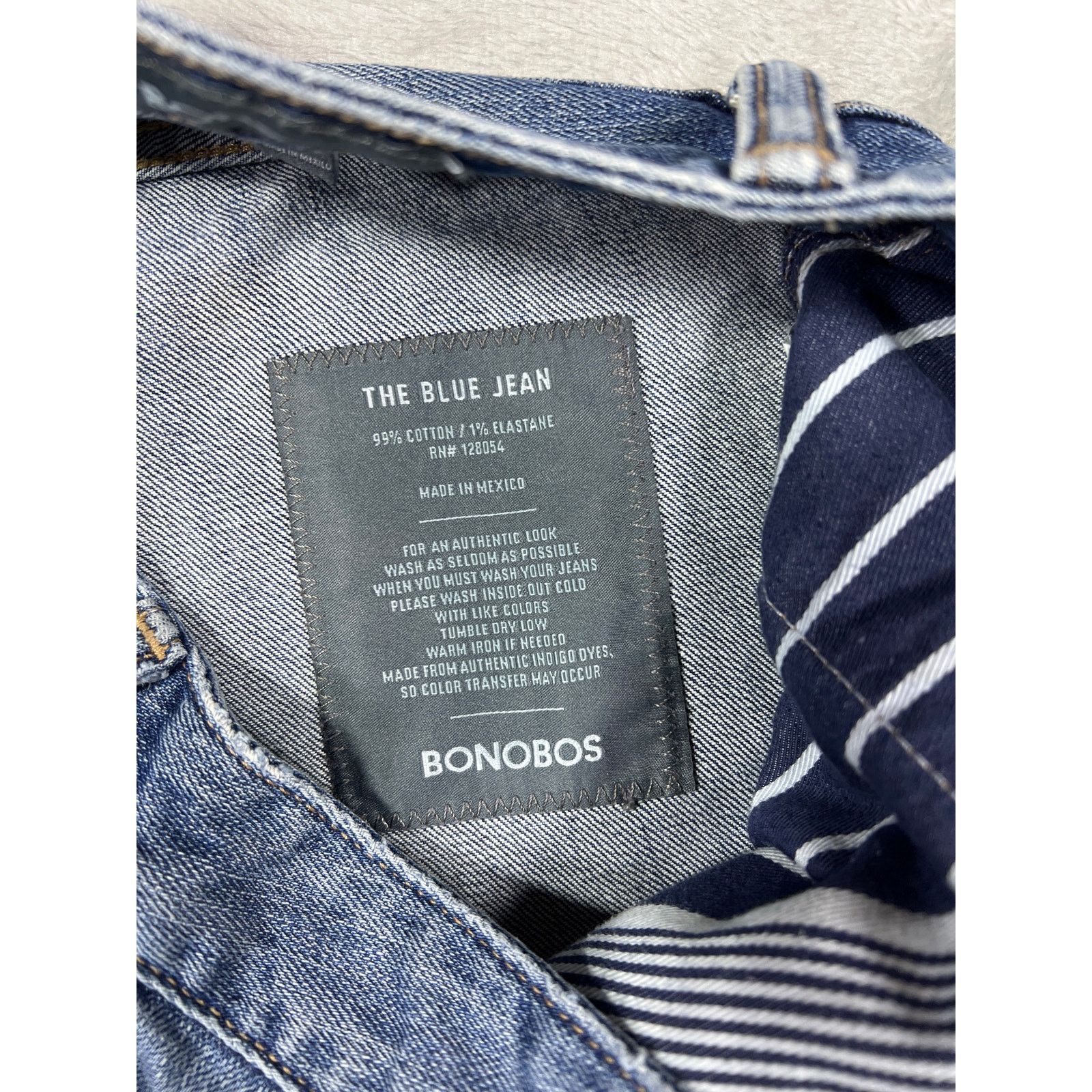 Bonobos Bonobos 31x30 Vintage Stretch Straight Leg Comfy Denim Jeans Size US 31 - 6 Thumbnail