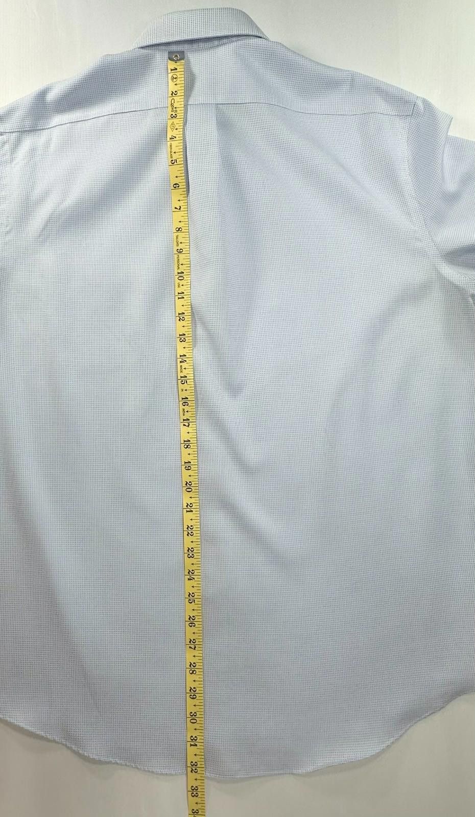 Lauren Ralph Lauren Ralph Lauren Regular Non-Iron Checked Button Up Blue Mens XL Size US XL / EU 56 / 4 - 3 Thumbnail