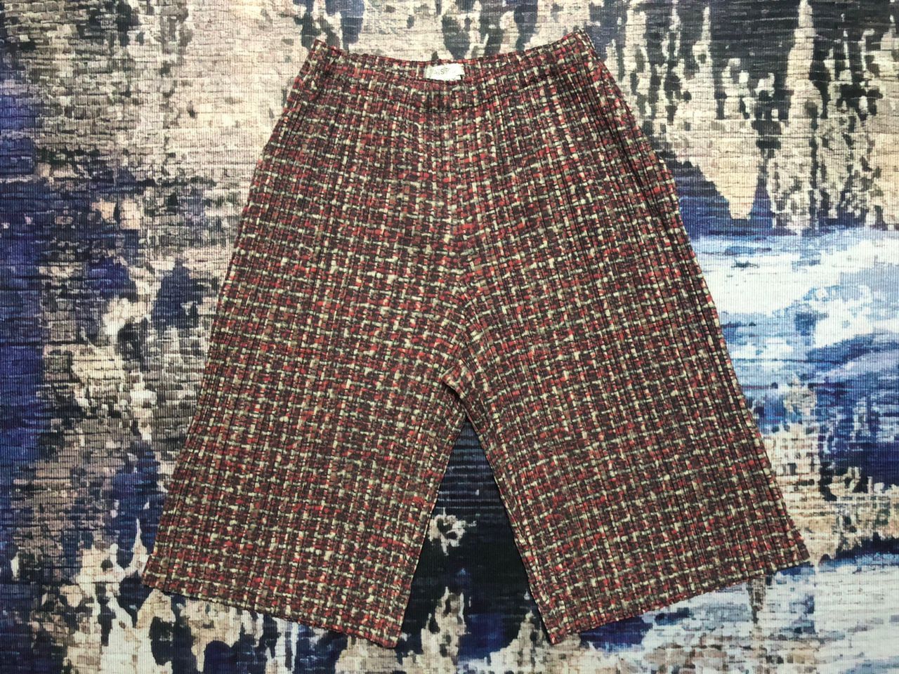 Pleats Please Issey Miyake Pleats Please Issey Miyake Digital Design Multicolor Short Size 34" / US 12 / IT 48 - 1 Thumbnail