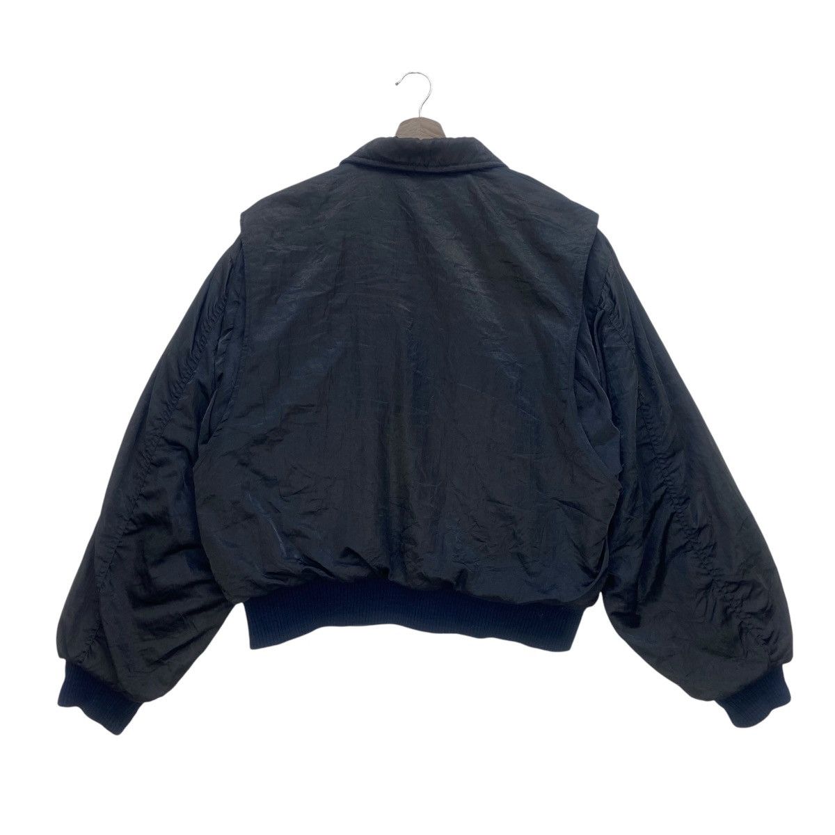 Vintage Vintage U.S.S Midway CV 12 Bomber Flight Jacket Size US M / EU 48-50 / 2 - 2 Thumbnail