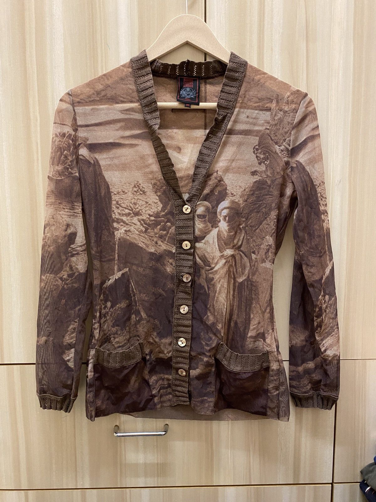 Jean Paul Gaultier Vintage SS1998 JPG Bedouin Mesh Cardigan Size S / US 4 / IT 40 - 1 Thumbnail
