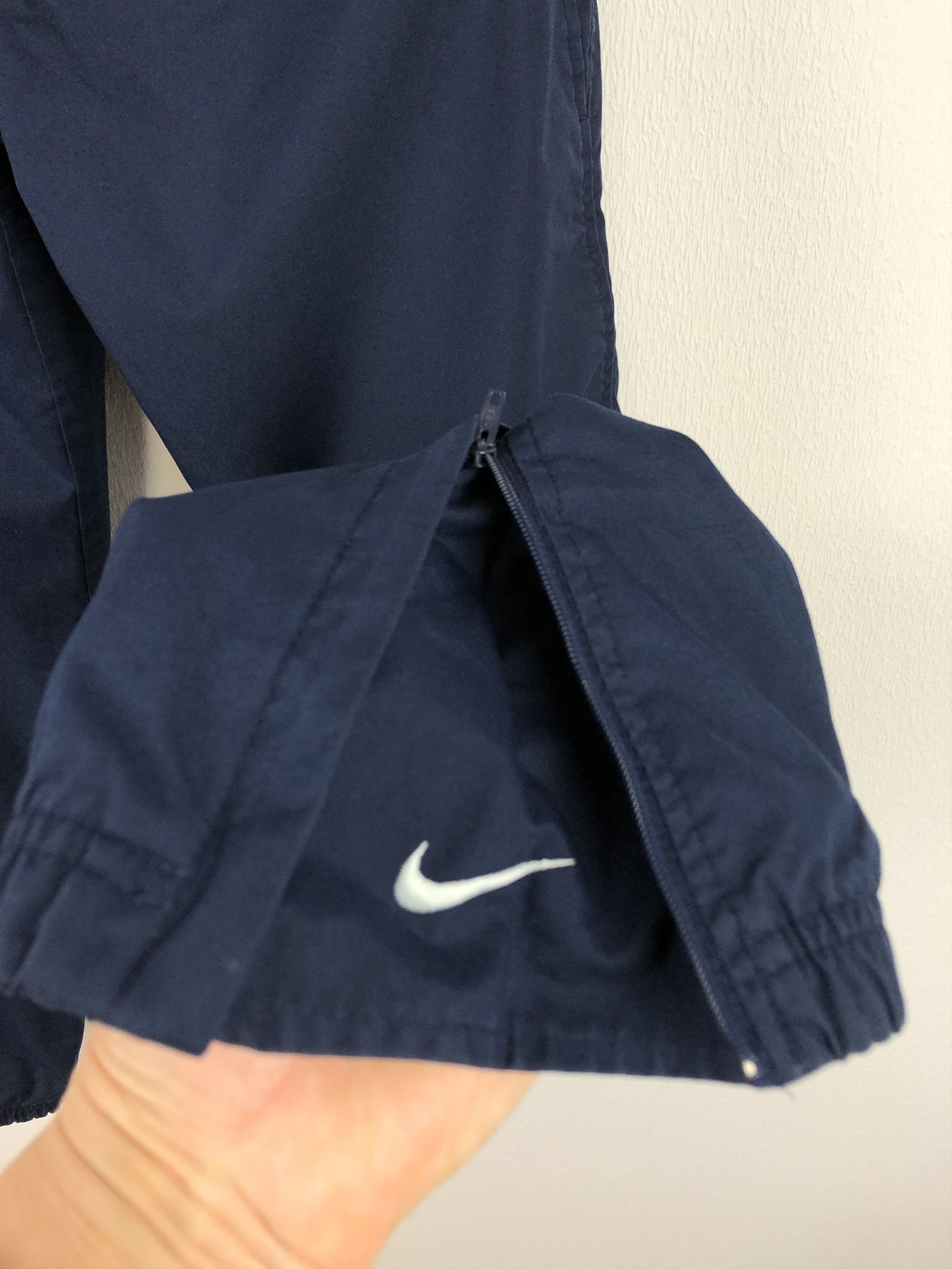 Nike Vintage Nike Blue Track Pants Swoosh Sweatpants Rare Hype Size US 32 / EU 48 - 7 Thumbnail
