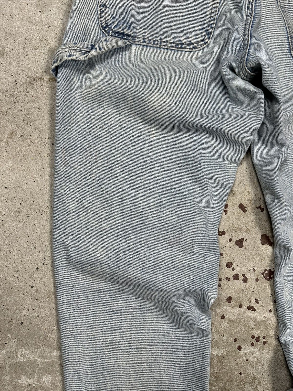 Karl Kani Vintage Y2K Karl Kani Carpenter Baggy Distressed Denim Pants Size US 31 - 17 Thumbnail