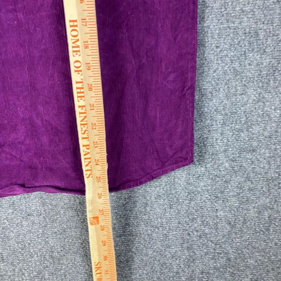 Other North West Blue 1/4 Zip Women's Medium Corduroy Purple M Size M / US 6-8 / IT 42-44 - 6 Thumbnail
