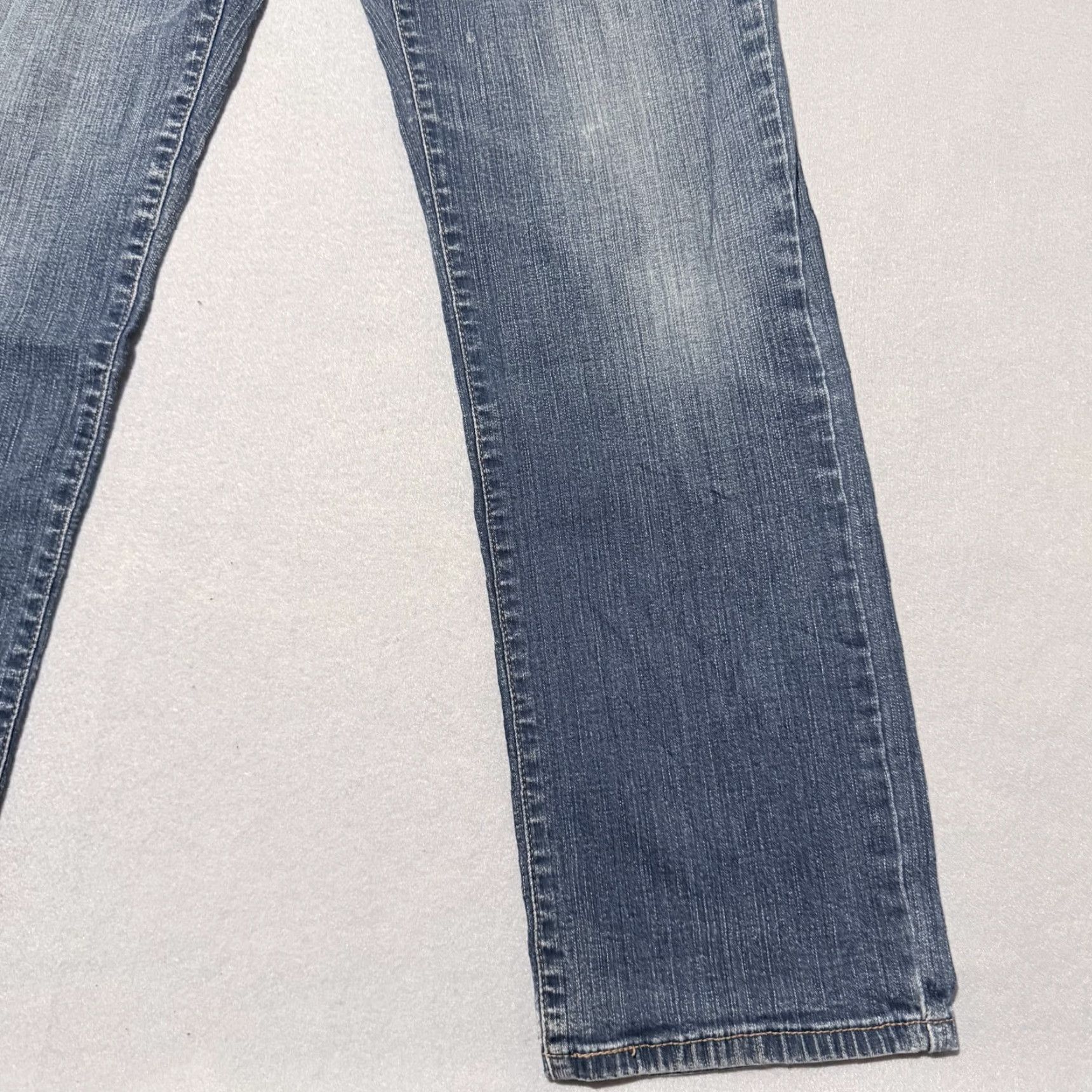 Levi's Levi's Jeans Women's Blue Denim Stretch High Rise Classic Straight Fit 14M Size 36" / US 14 / IT 50 - 6 Thumbnail