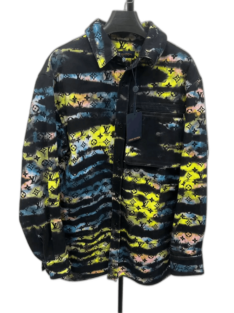 Louis Vuitton Louis Vuitton Colorful Long Sleeve Denim Jacket Size US M / EU 48-50 / 2 - 1 Thumbnail