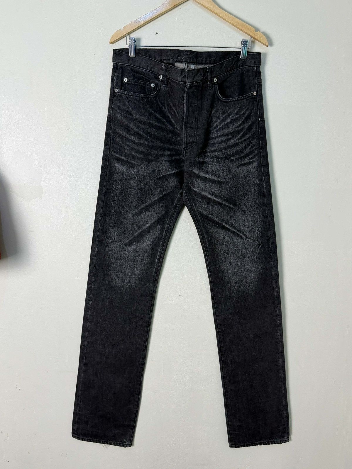 Dior Unaltered Dior by Hedi Slimane Black SS03 Clawmark Pants Size US 32 / EU 48 - 1 Thumbnail