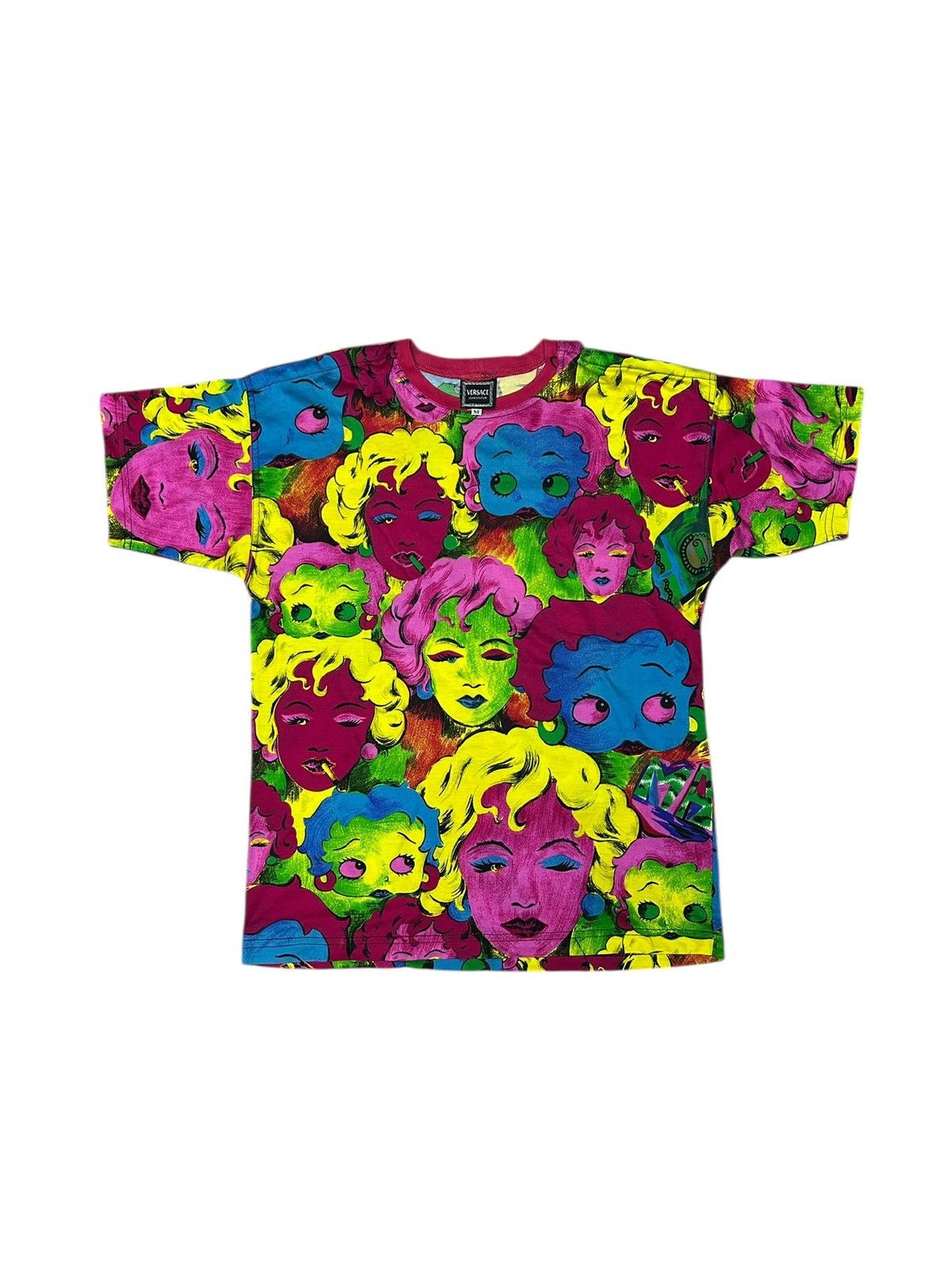 Versace S/S 91 Andy Warhol T-Shirt Size US M / EU 48-50 / 2 - 1 Thumbnail