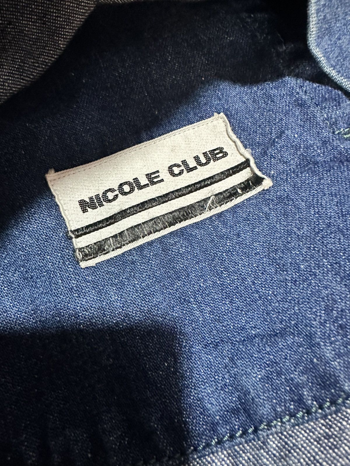 Nicole Club Nicole club denim toggle coat Size US L / EU 52-54 / 3 - 5 Thumbnail