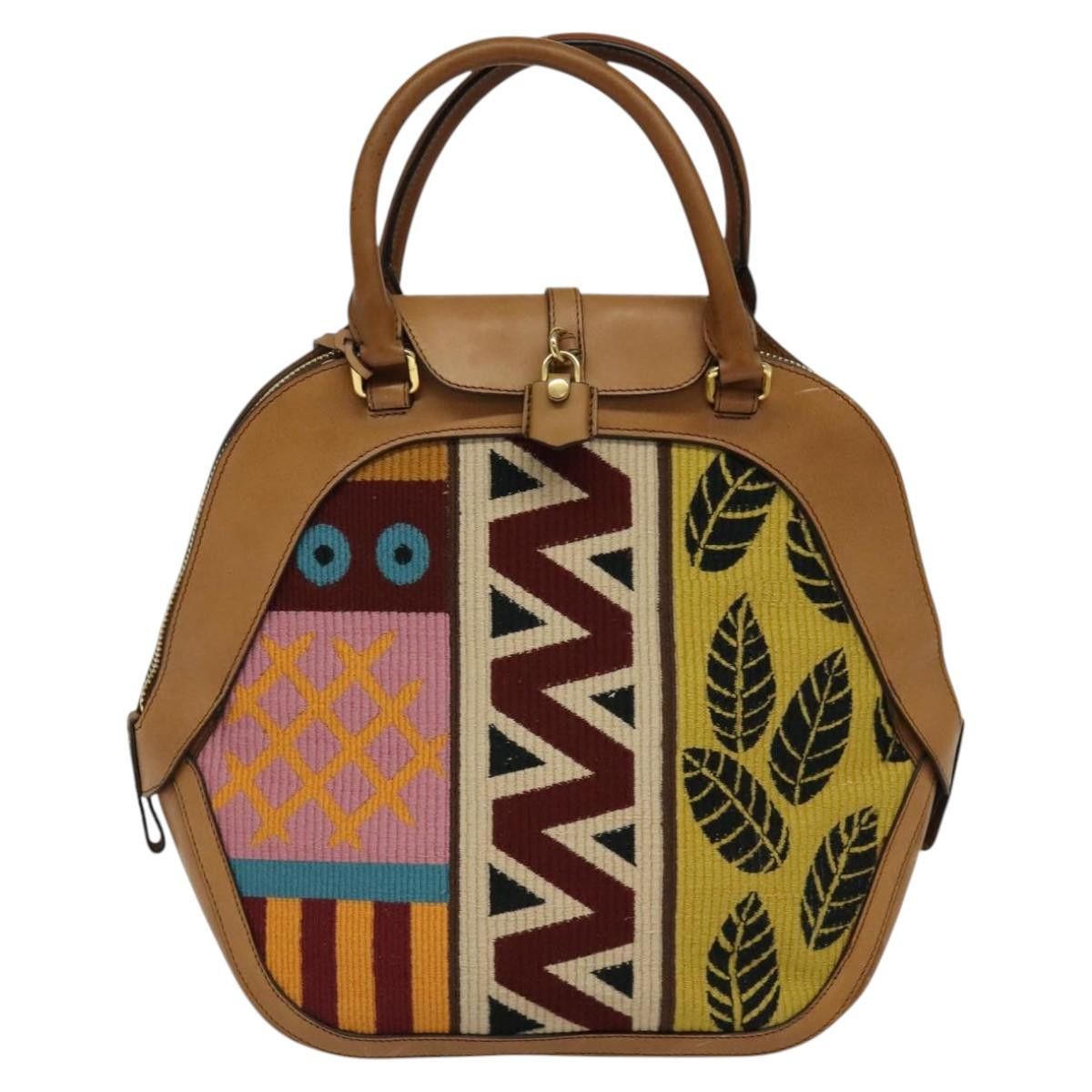 Burberry Prorsum Multicolour Canvas Handbag (Pre-Owned) Size ONE SIZE - 1 Thumbnail