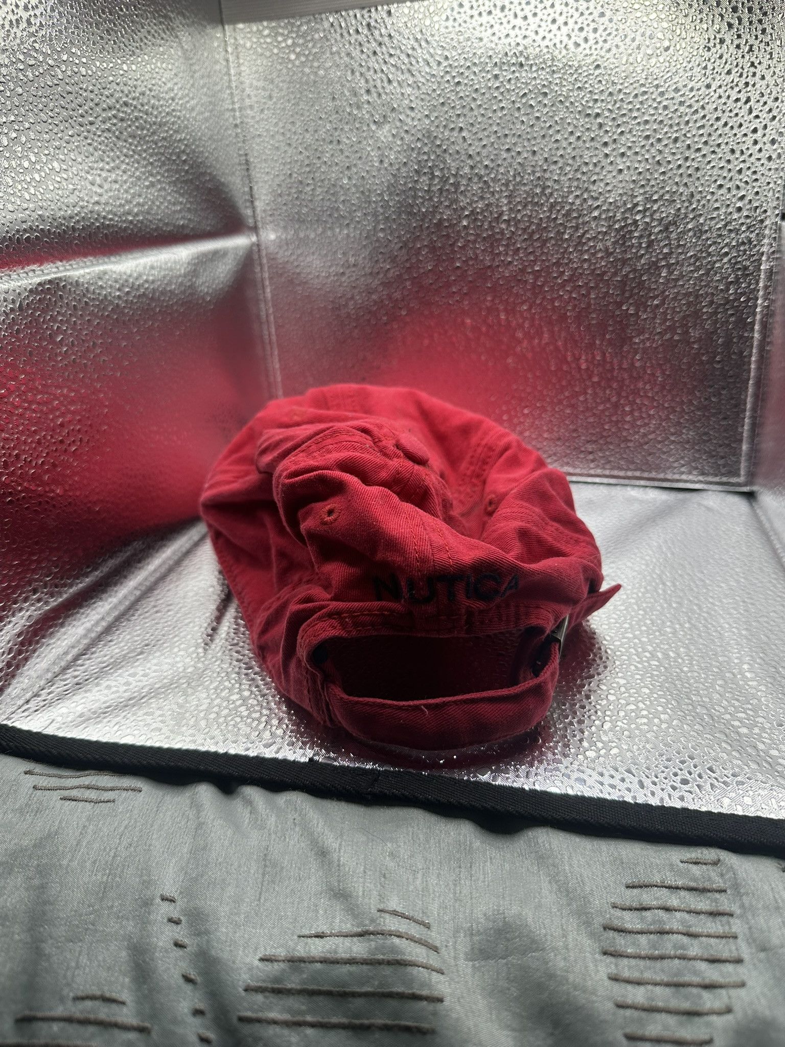 Nautica Nautica Red Baseball Cap Size ONE SIZE - 2 Thumbnail