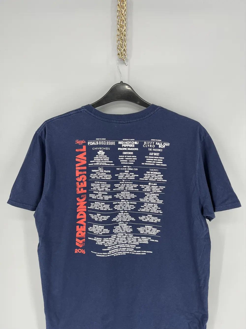 Band Tees Vintage Y2k Reading Festival Tour T Shirt 2016 Band tee Size US M / EU 48-50 / 2 - 11 Thumbnail